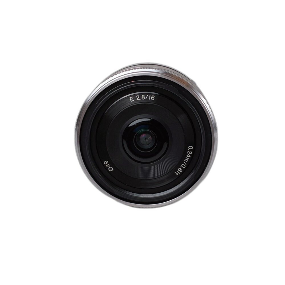 (索尼)Sony E 16mm F2.8 定焦 輕便 廣角 街拍 老鏡 二手鏡頭 #47911-圖片-1