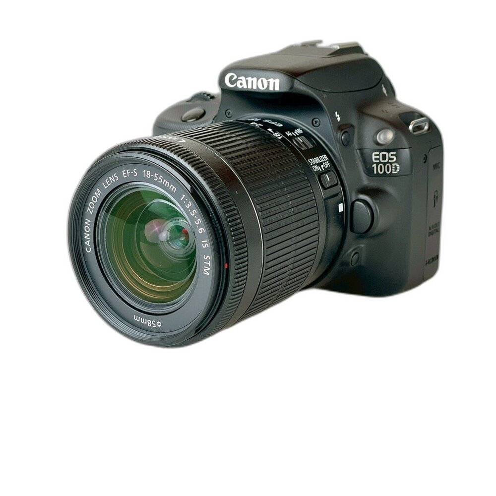 48297273-（佳能入門單眼）Canon 100D＋18-55 一代 新手適合 超輕 單眼 #48297273