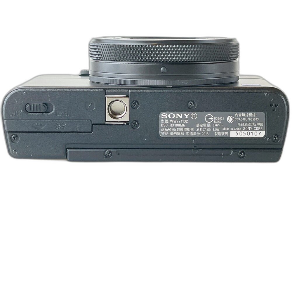 (索尼隨身機)Sony RX100M6 隨身機 大光圈 有閃燈 上掀螢幕 二手相機 林相攝影 #5050107-圖片-5