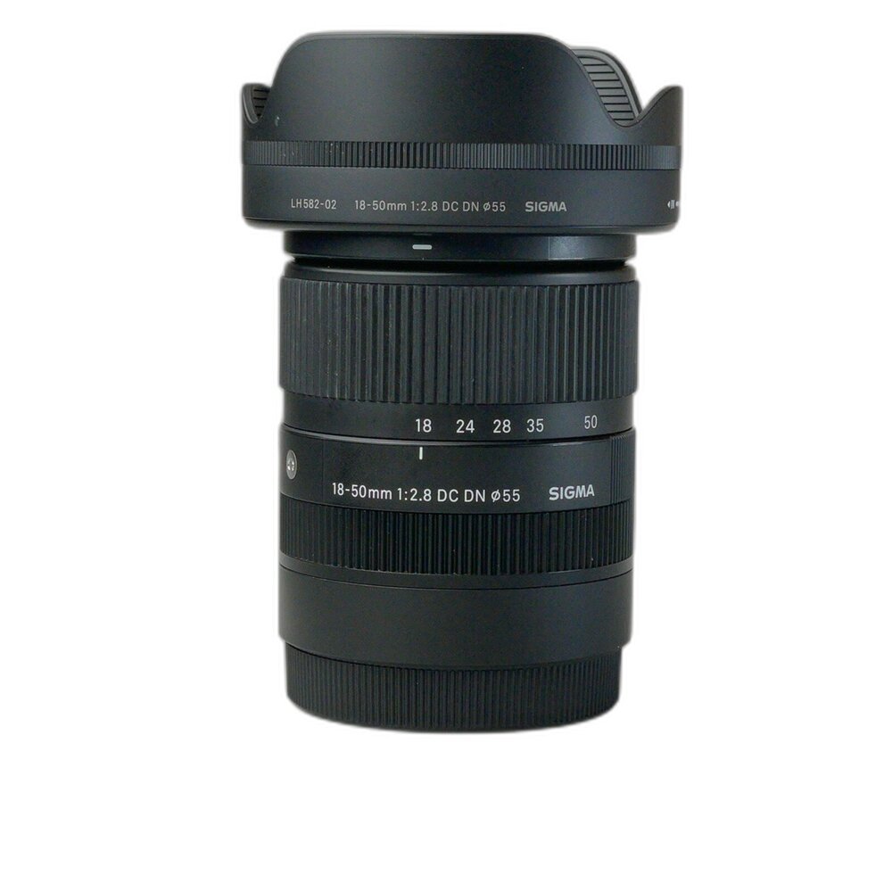 62885-( APSC 最推鏡頭 )Sigma 18-50mm F2.8 DC DN For Sony 大光圈 超輕便 二手 #6