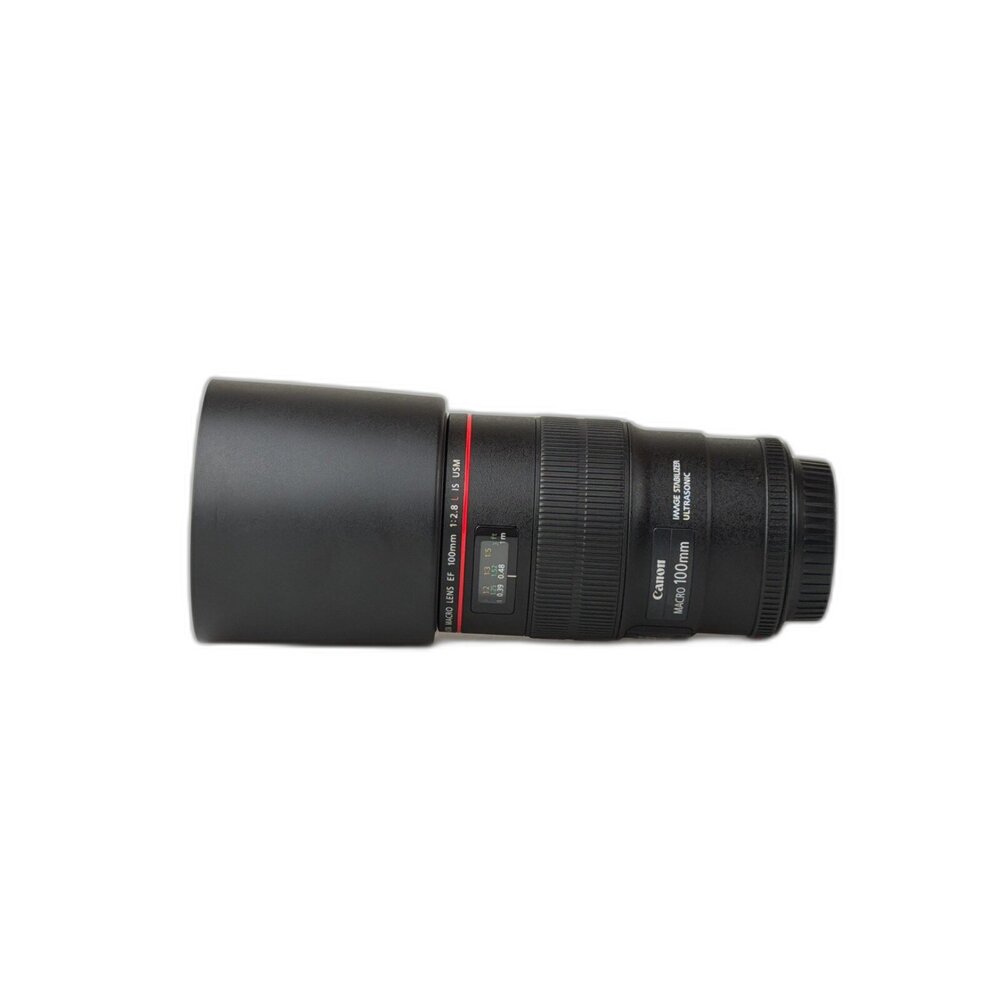 63537-（佳能）Canon EF 100mm F2.8 L IS USM 定焦鏡 大光圈 牙科 微距 二手鏡頭 林相攝影 #63