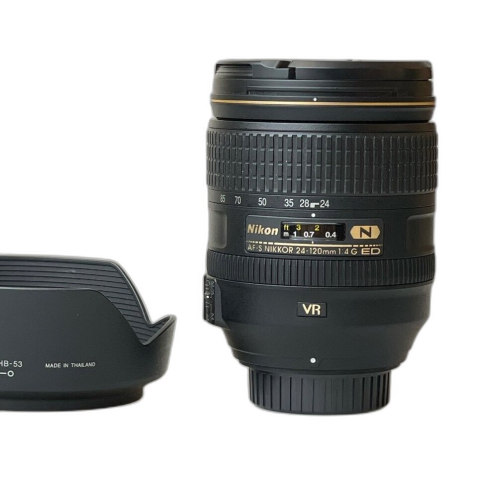 65928-( 尼康單反旅遊鏡頭 ) Nikon AFs 24-120mm F3.5-5.6 G VR 二手 全片幅#65928
