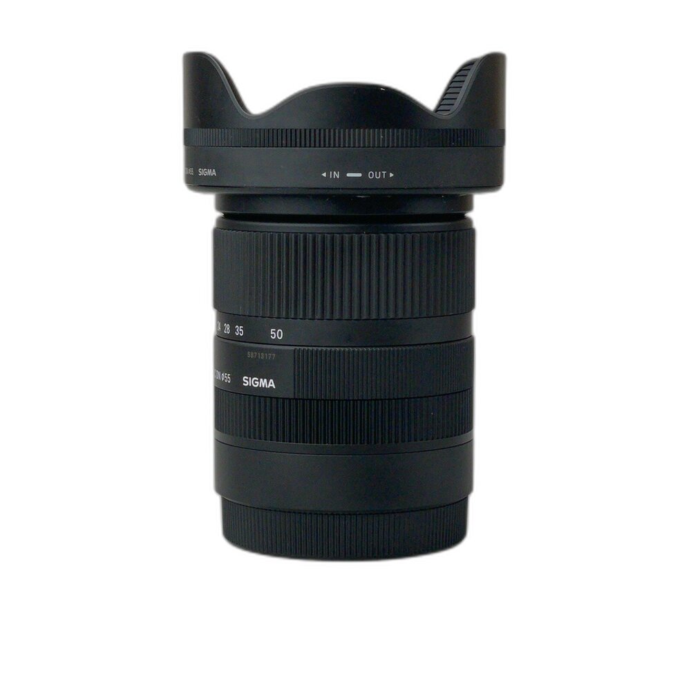 ( APSC 最推鏡頭 )Sigma 18-50mm F2.8 DC DN For Sony 大光圈 超輕便 二手 #7-圖片-3