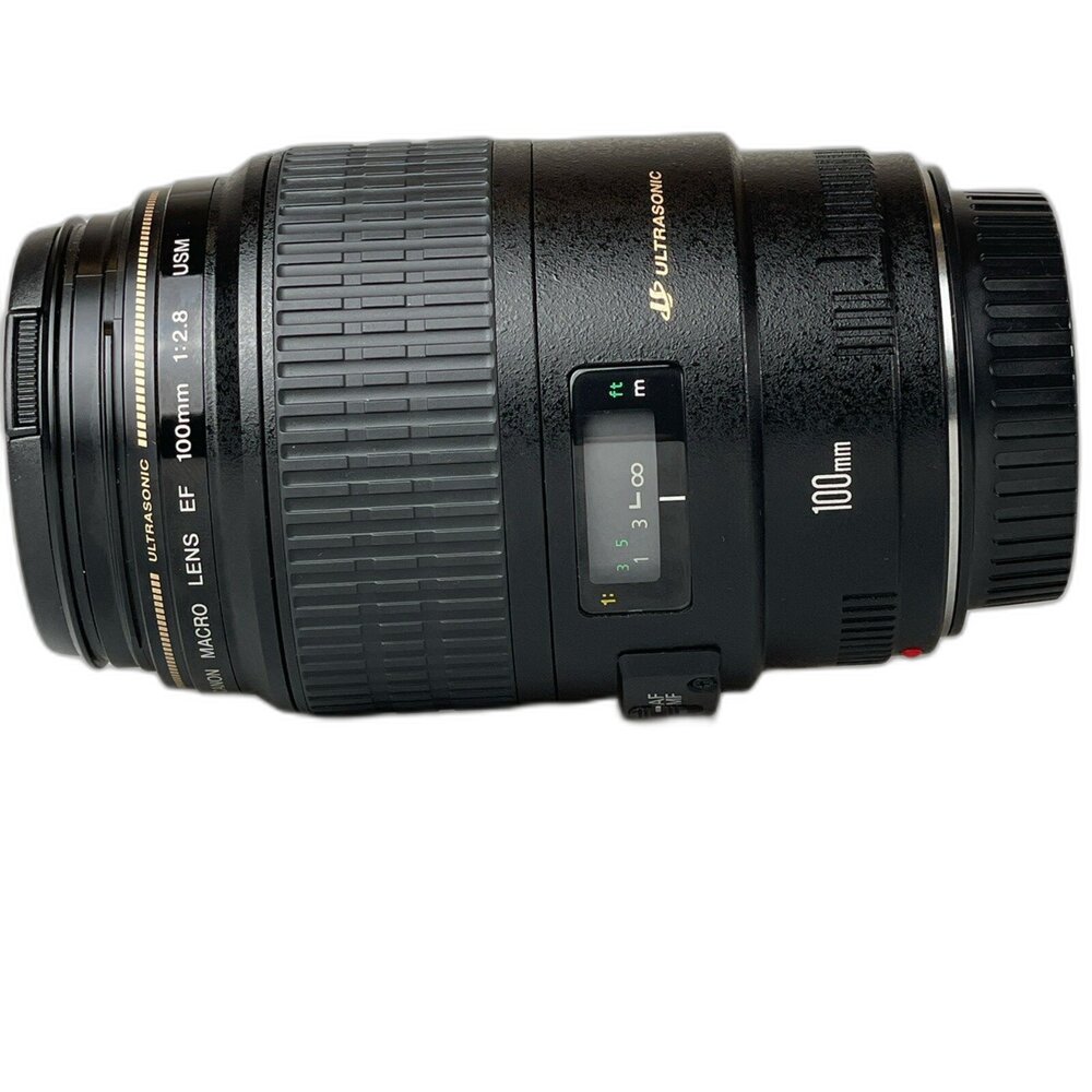 71342-（佳能）Canon EF 100mm F2.8 Macro USM 微距 特寫 生態攝影 大光圈 二手鏡頭 林相攝影 #