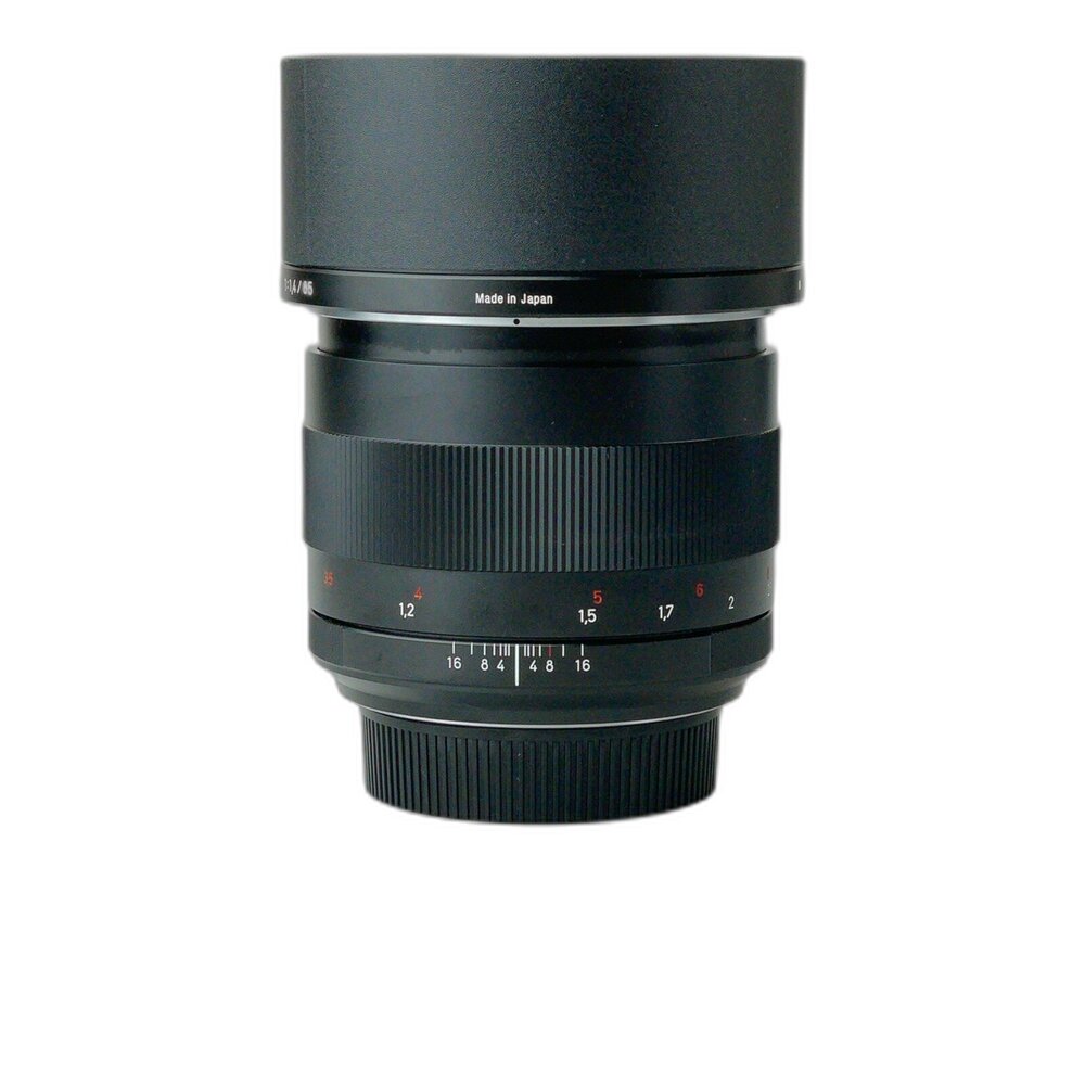 79035-( Canon 副廠大光圈 )Zeiss 85mm F1.4 ZE Planar T* for EF人像 手動鏡 散景#