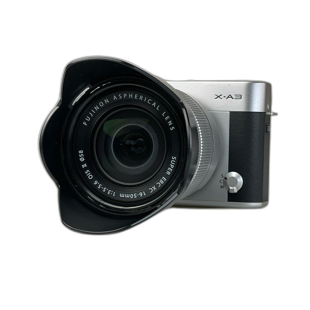 86639507-( 富士輕巧相機款) Fujifilm XA3+16-50mm 內建閃燈 上掀螢幕 有濾鏡 二手相機 #86639507