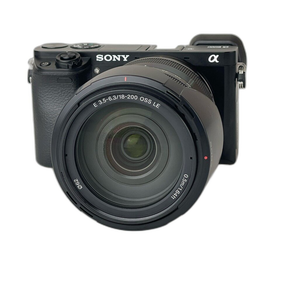 89029666-(新手便宜無反 含鏡頭)Sony A6000+18-200mm 對焦快速 鏡頭群多 二手相機 中古相機#89029666