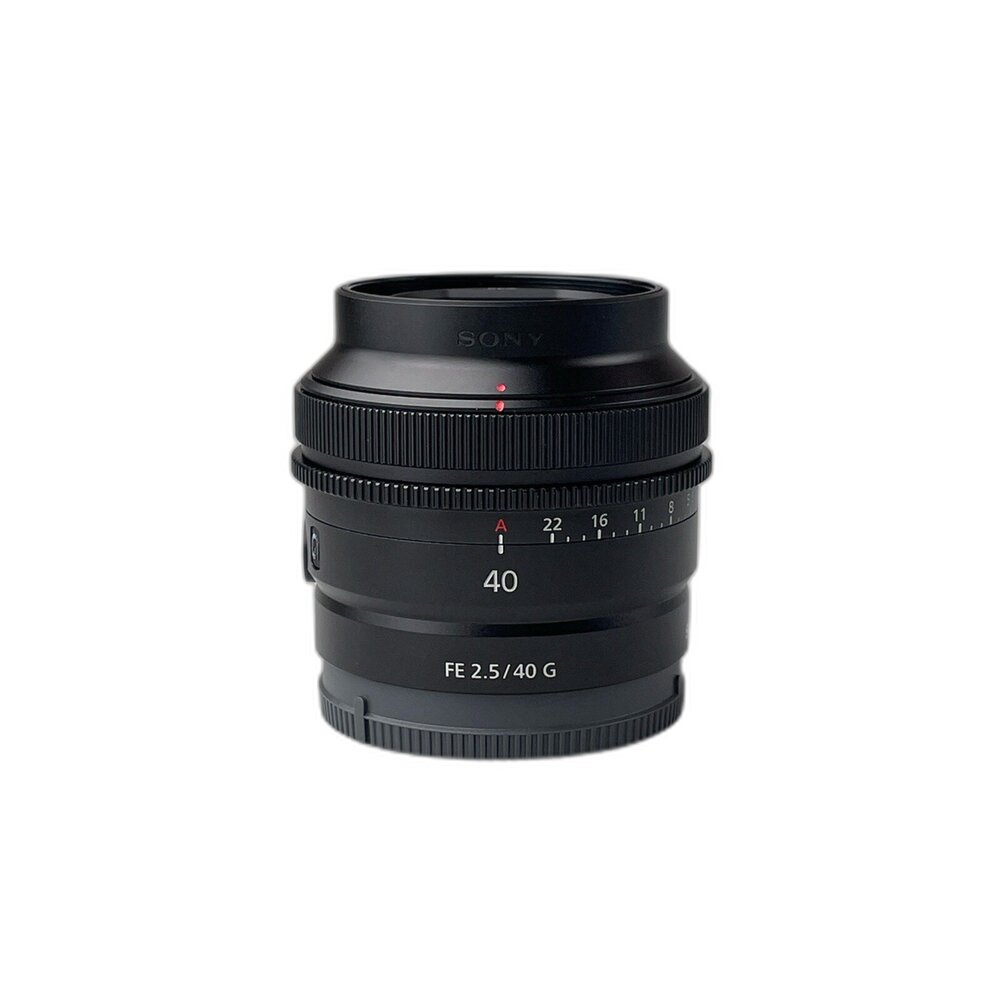 89834-（索尼）Sony FE 40mm F2.5 G 定焦鏡 輕巧 街拍 好攜帶 公司貨 二手鏡頭 #89834