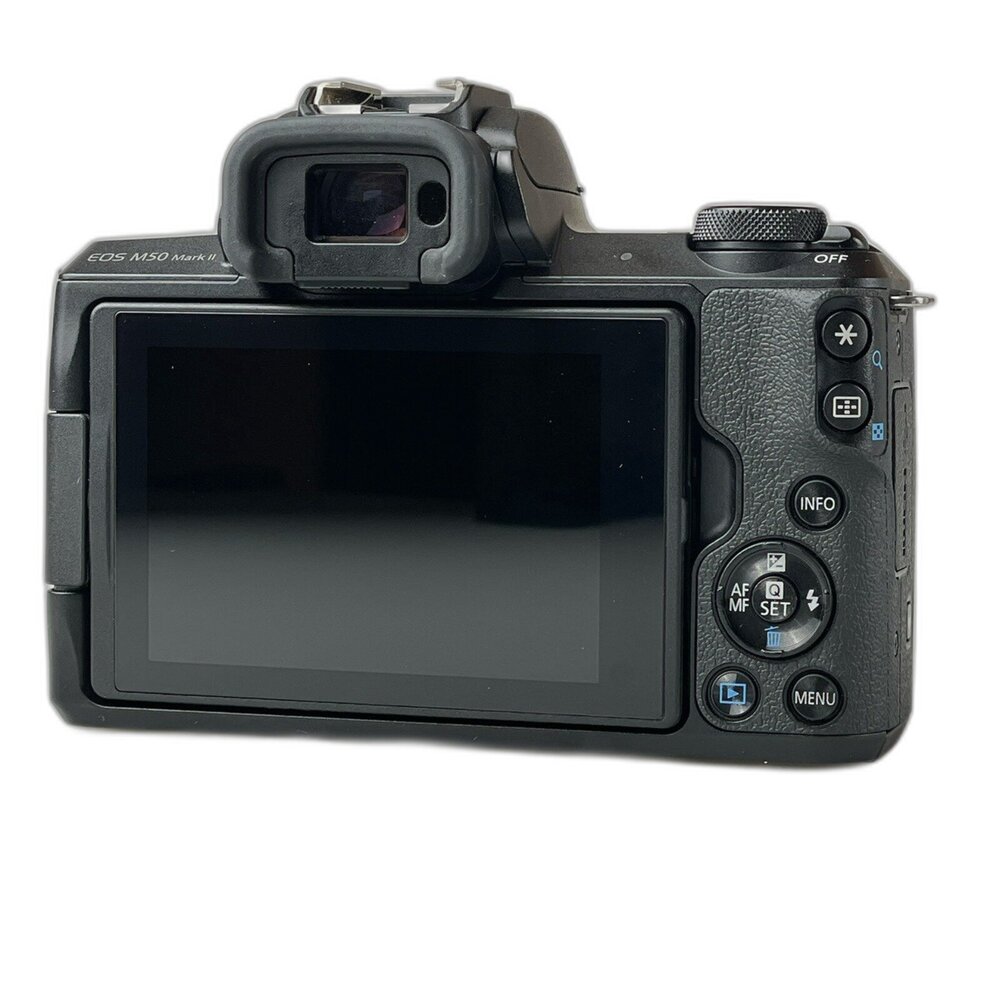 (佳能輕巧入門相機)Canon M50II+15-45mm 可換鏡頭式 二手相機 林相攝影 #9181501-圖片-2