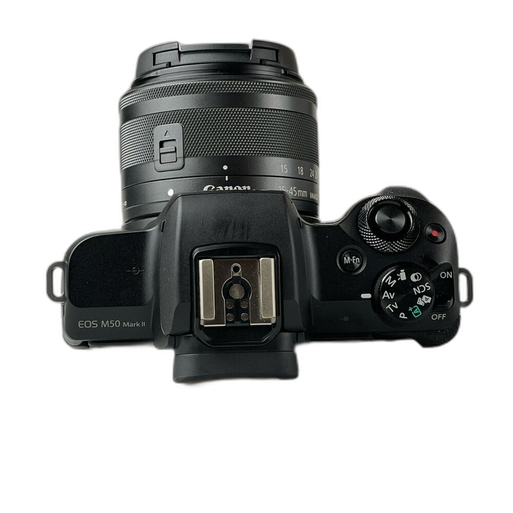 (佳能輕巧入門相機)Canon M50II+15-45mm 可換鏡頭式 二手相機 林相攝影 #9181501-圖片-4