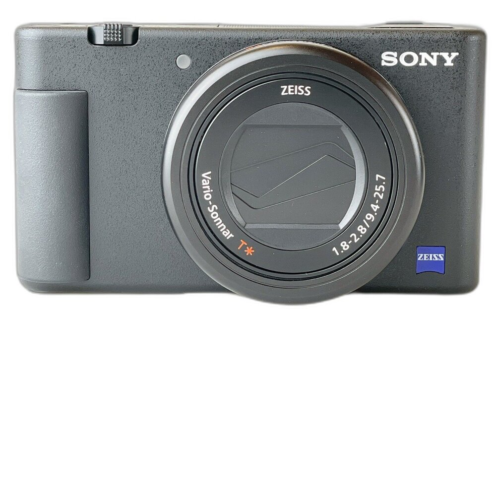 92436-（索尼錄影機）Sony ZV1手把組 錄影隨身機 側翻螢幕 輕巧 有wifi 二手相機 林相攝影 #92436