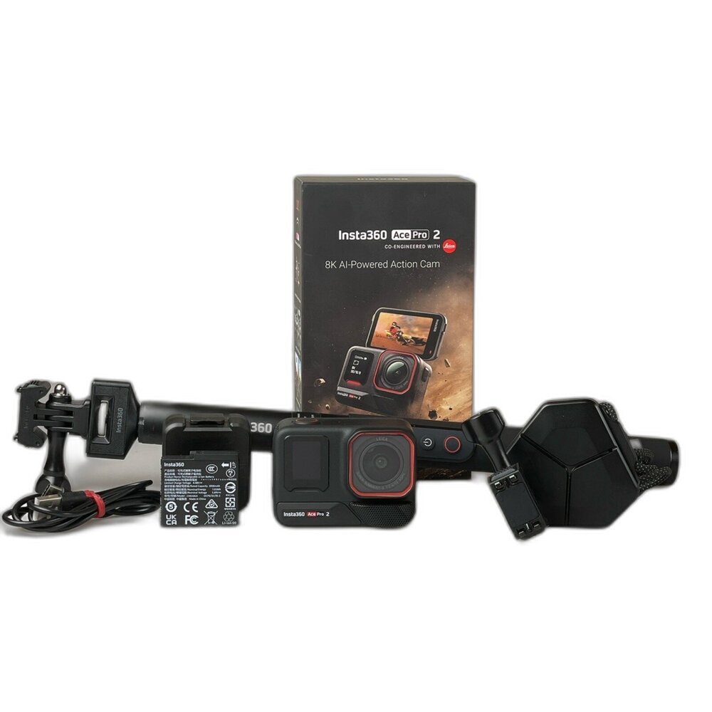JNCHK-insta360 ace pro2 含水下手把  運動相機 旅拍 有濾鏡 輕巧 二手相機 #JNCHK