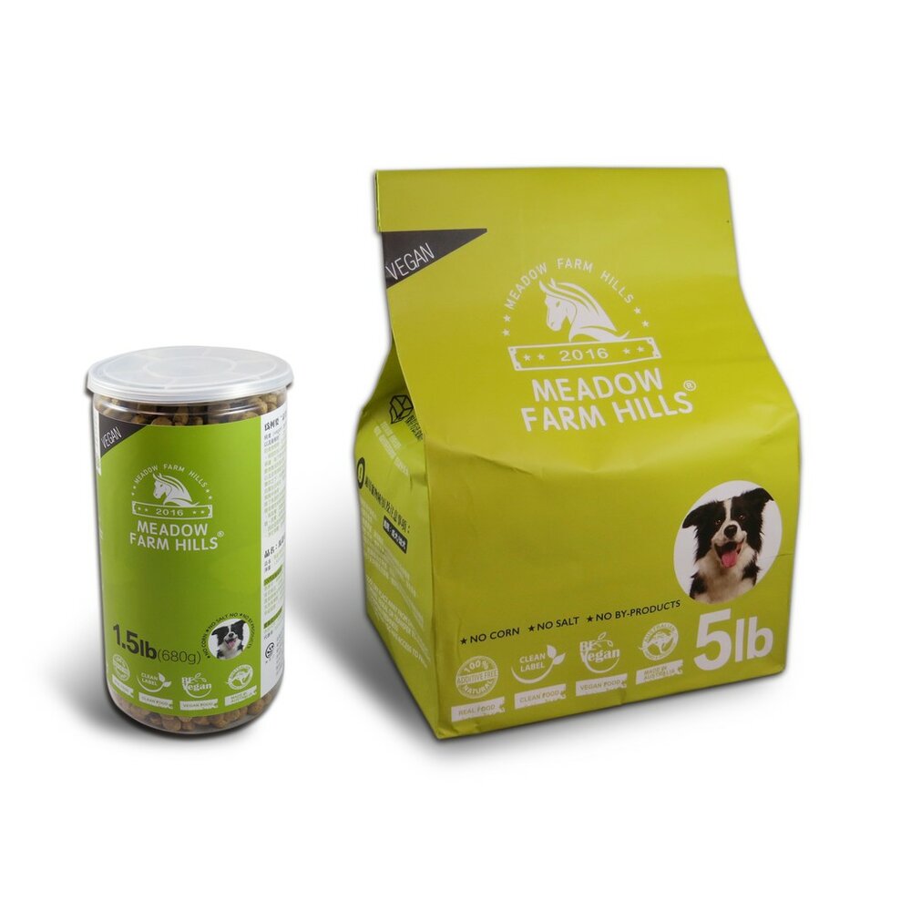 1495588655-剛抵台！！[MEADOW] 澳洲vegan馬道犬用飼料 5 LB （2.27kg)~最最『純淨，人不吃的不能給毛小孩吃』