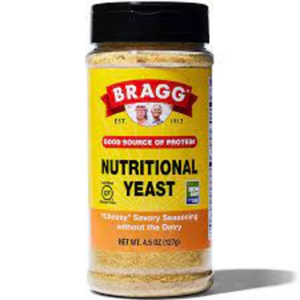 Bragg營養酵母, 純素, 維生素B, B12, 葉酸-圖片-1