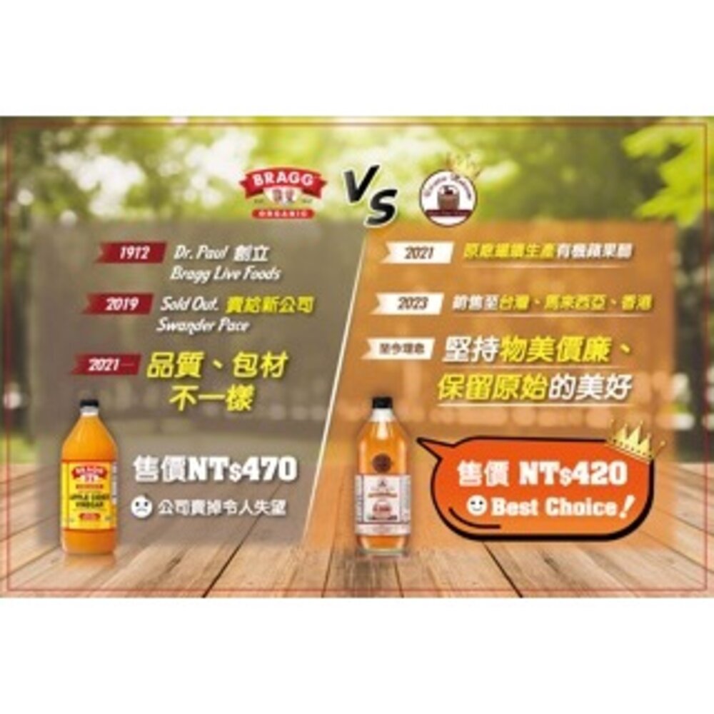 『Bragg阿婆』新到貨2029-10-16+『自然醫生』有機蘋果醋 32oz,一次帶回美國原裝蘋果醋,『自然醫生』來自-圖片-3