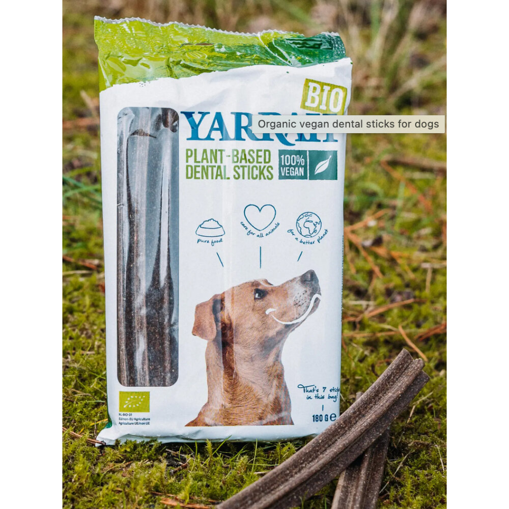 24090362412-Yarrah ~ 有機狗潔牙棒 （純植物性）180g / 包 vegan dental sticks for dogs