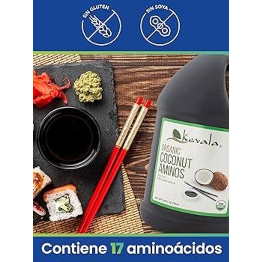 卡瓦拉~有機醬油(椰花)12oz,無麩質、無澱粉質、無添加糖,不使用豆類,不會造成過敏與脹氣(痛風者的好食物)適合料理、-圖片-3