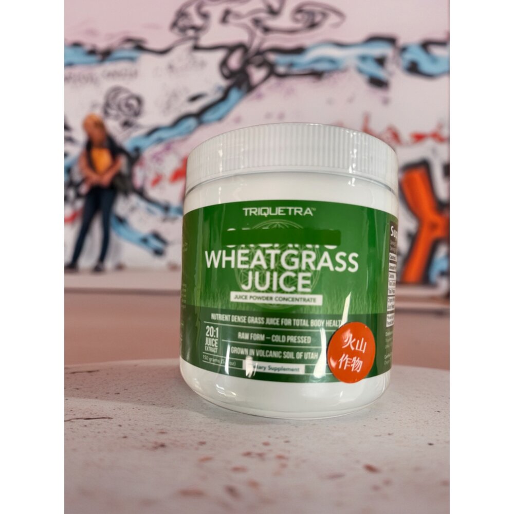  火山小麥草汁粉  ～真正來自猶他州