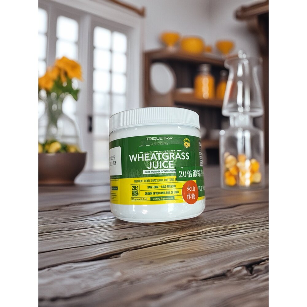 854552007891-火山小麥草汁粉（檸檬口味）  ～真正來自猶他州
