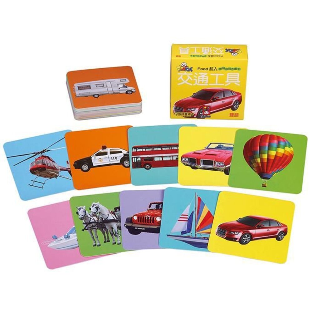 媽媽買 FOOD超人聰明認知大圖卡 風車寶貝 FOOD超人 認知卡 圖卡 認知圖卡 大圖卡 風車-圖片-3