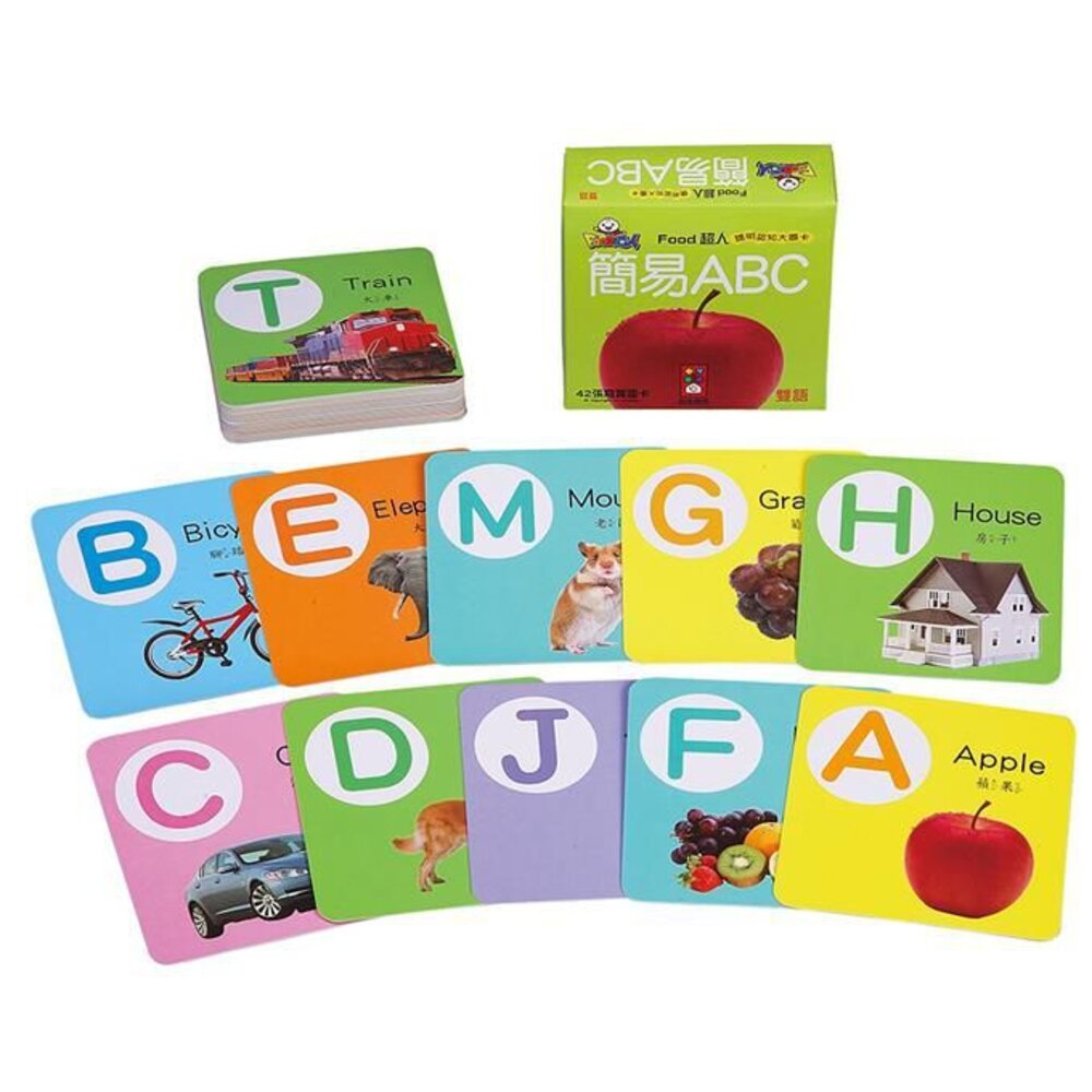 媽媽買 FOOD超人聰明認知大圖卡 風車寶貝 FOOD超人 認知卡 圖卡 認知圖卡 大圖卡 風車-圖片-8