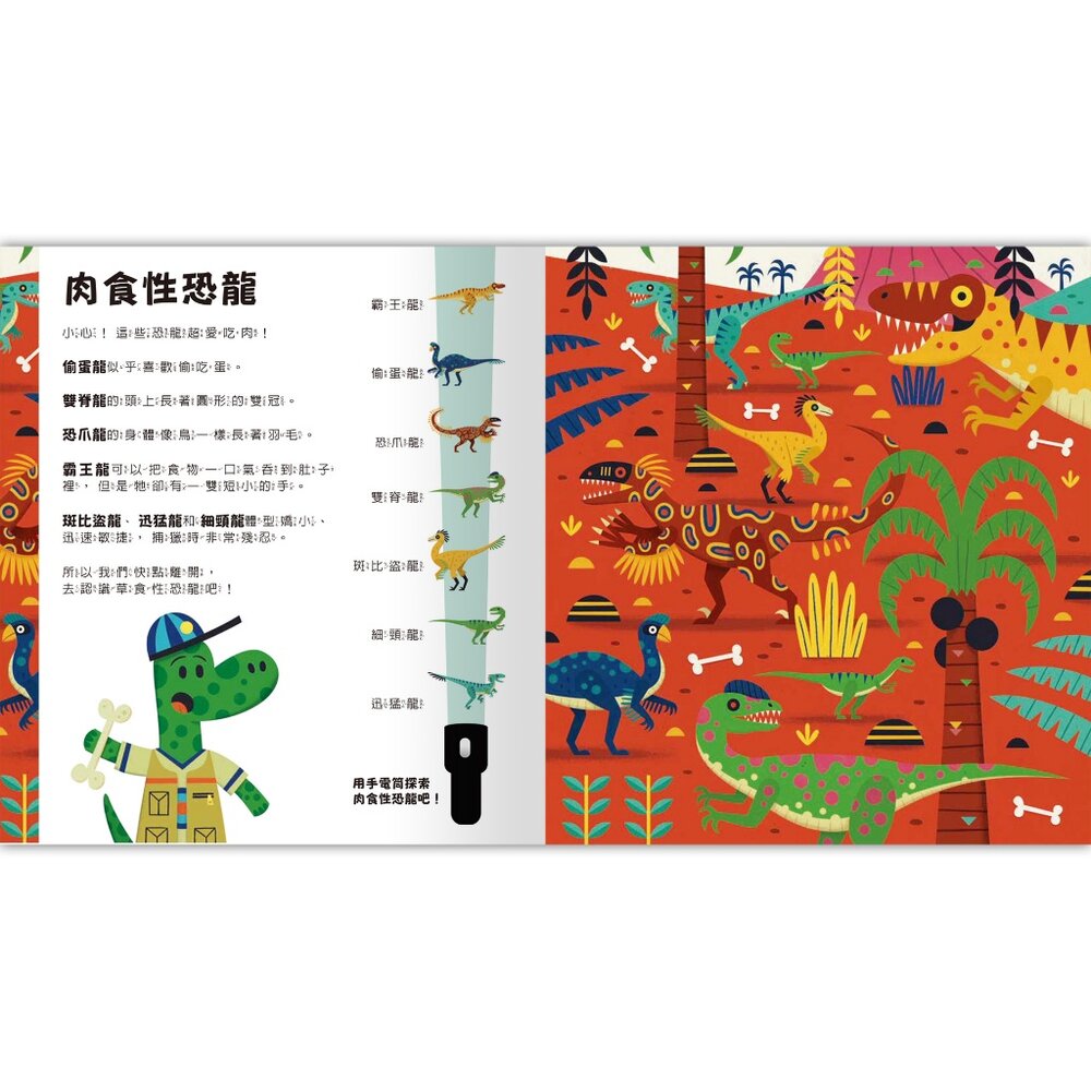 媽媽買 Spotlight!夜遊探險書 禾流文創 互動式童書 手電筒書 夜遊探險 兒童啟蒙書 找找看遊戲-圖片-3