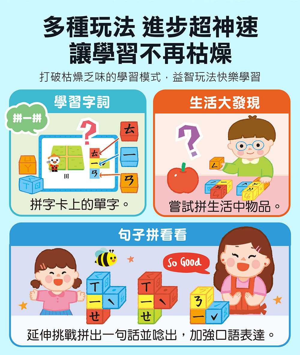 媽媽買 教育磁性積木 風車寶貝 磁性積木 互動學習 拼搭遊戲 語言啟蒙 手眼協調訓練 英文字母學習 語言基礎訓練-圖片-9