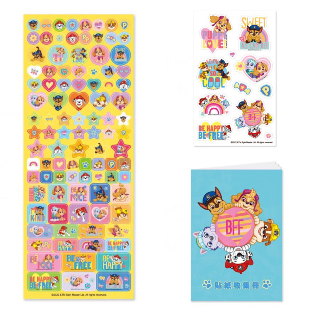 媽媽買 汪汪隊立大功 獎勵貼紙 貼紙 貼紙簿-圖片-6