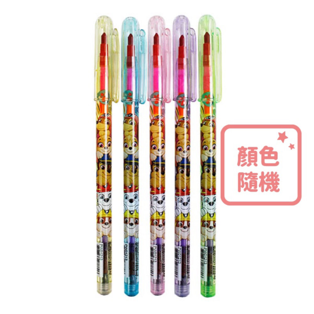 000103-媽媽買 免削彩虹筆 汪汪隊立大功 吉伊卡哇 卡娜赫拉 貓福珊迪 彩虹筆 文具