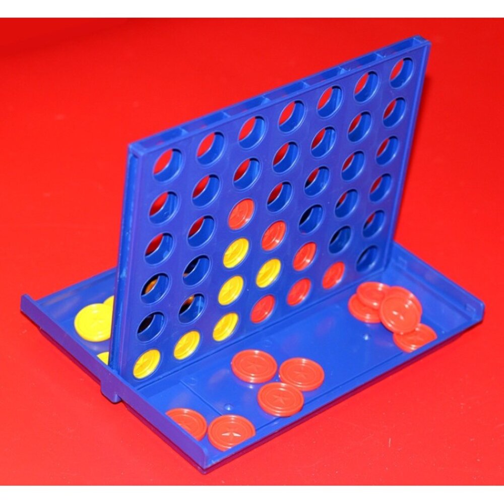 媽媽買 智力四連棋 四連棋 益智玩具 兒童桌遊 兒童益智遊戲 邏輯遊戲-圖片-2