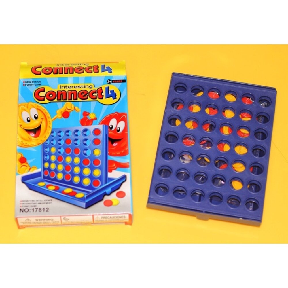 媽媽買 智力四連棋 四連棋 益智玩具 兒童桌遊 兒童益智遊戲 邏輯遊戲-圖片-5