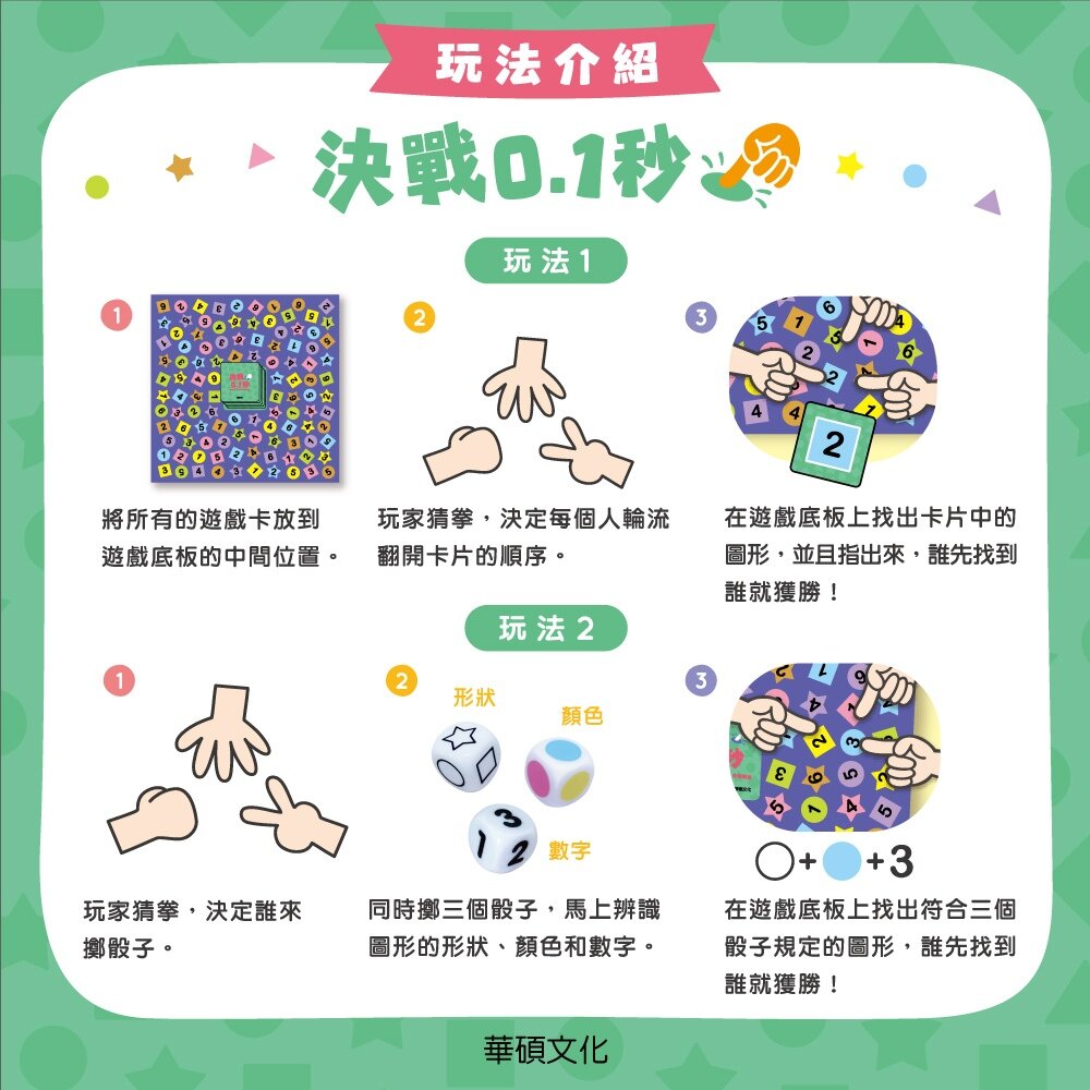 媽媽買 決戰0.1秒 華碩文化 教具 益智遊戲 專注力 兒童發展 職能治療 益智玩具 親子互動-圖片-4