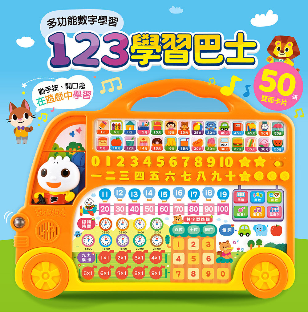 媽媽買 FOOD超人-學習巴士 風車寶貝 FOOD超人 ABC學習巴士 ㄅㄆㄇ學習巴士 ABC ㄅㄆㄇ-圖片-9