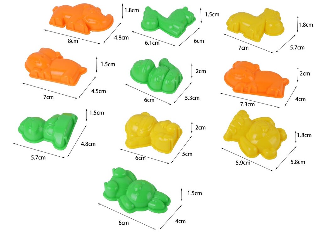 媽媽買 動力沙模具 沙灘模具 玩具沙模具 沙灘套裝 玩沙模具 沙灘玩具 玩沙模型-圖片-12