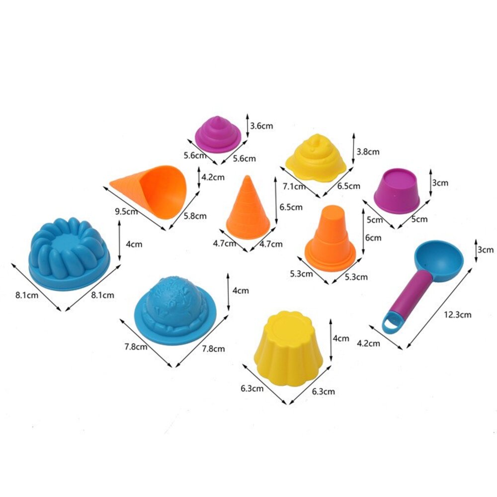 媽媽買 動力沙模具 沙灘模具 玩具沙模具 沙灘套裝 玩沙模具 沙灘玩具 玩沙模型-圖片-6