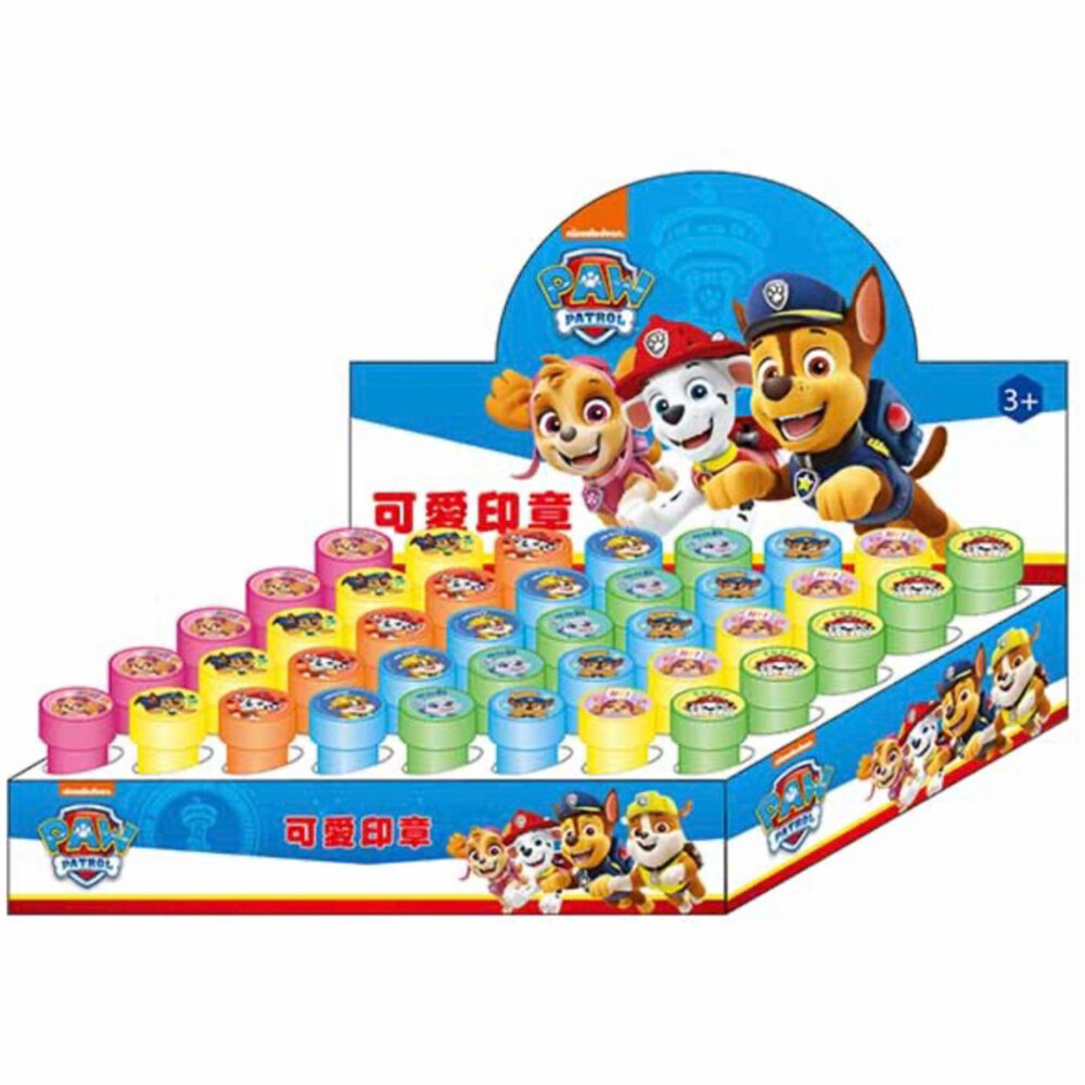 000212-媽媽買 汪汪隊立大功 三麗鷗 KITTY 蠟筆小新 卡娜赫拉 吉伊卡哇 貓福珊迪 連續印章 獎勵印章 印章