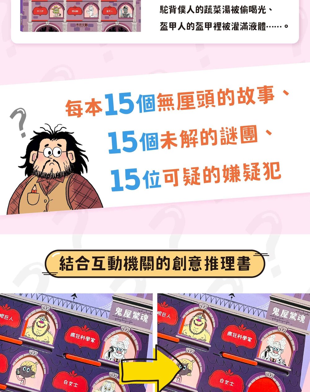 媽媽買 真相推推推 誰是犯人 禾流文創 互動繪本 邏輯推理 親子共讀 邏輯思維訓練 兒童專注力訓練-圖片-9