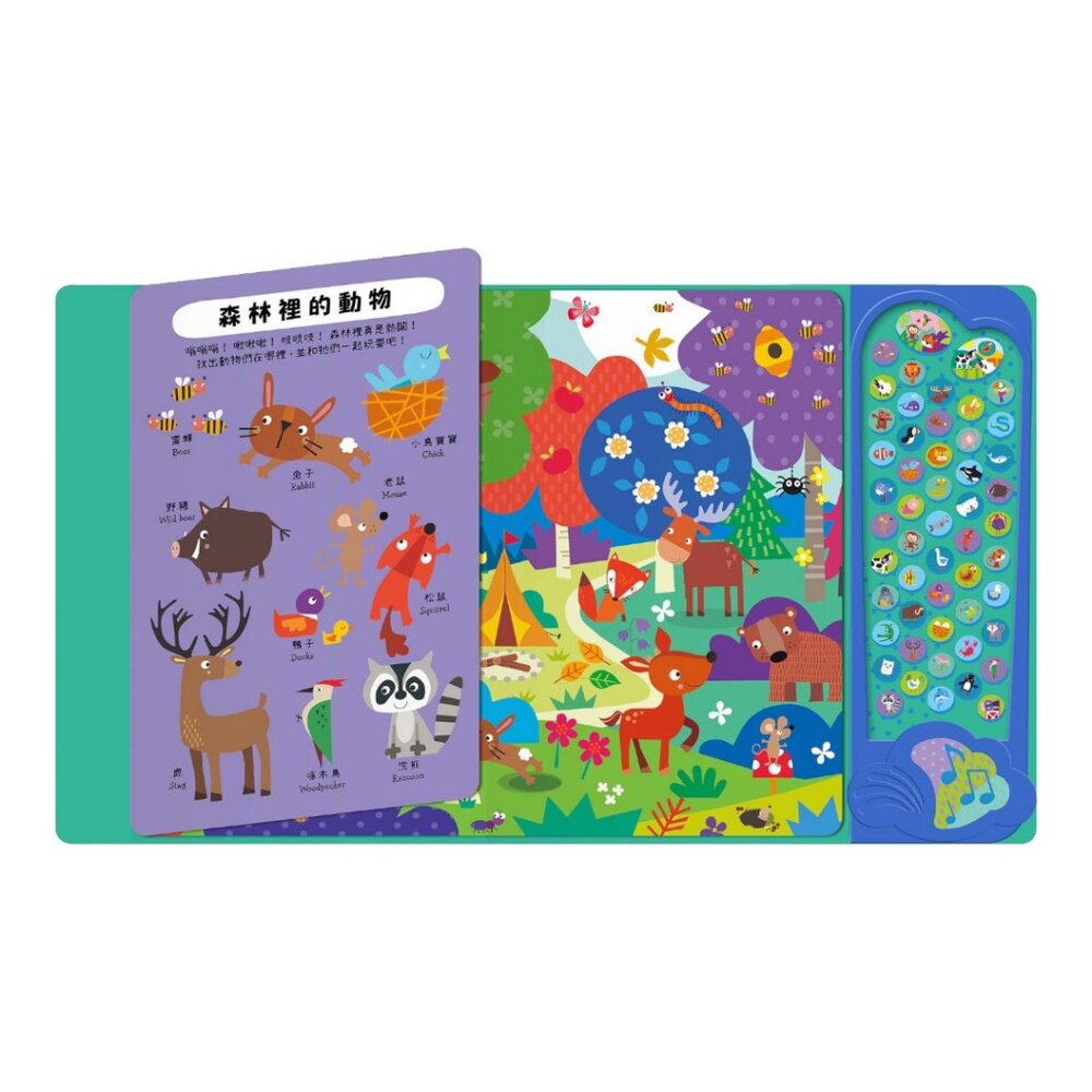 媽媽買 Listen 音效書 禾流文創 有聲書 Listen!學會了!Listen!找到了!-圖片-2