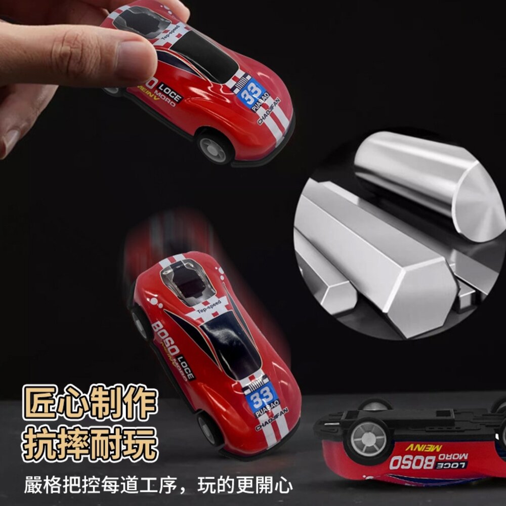 媽媽買 48入合金回力車 模擬貨櫃車車庫 玩具車禮盒 玩具車 回力車 合金車-圖片-3