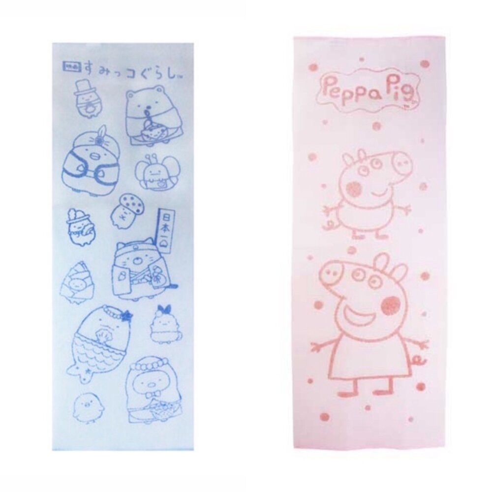 媽媽買 巧虎 角落生物 佩佩豬 麵包超人 KITTY 汪汪隊 迪士尼 沐浴巾 澡巾 洗澡巾-圖片-3