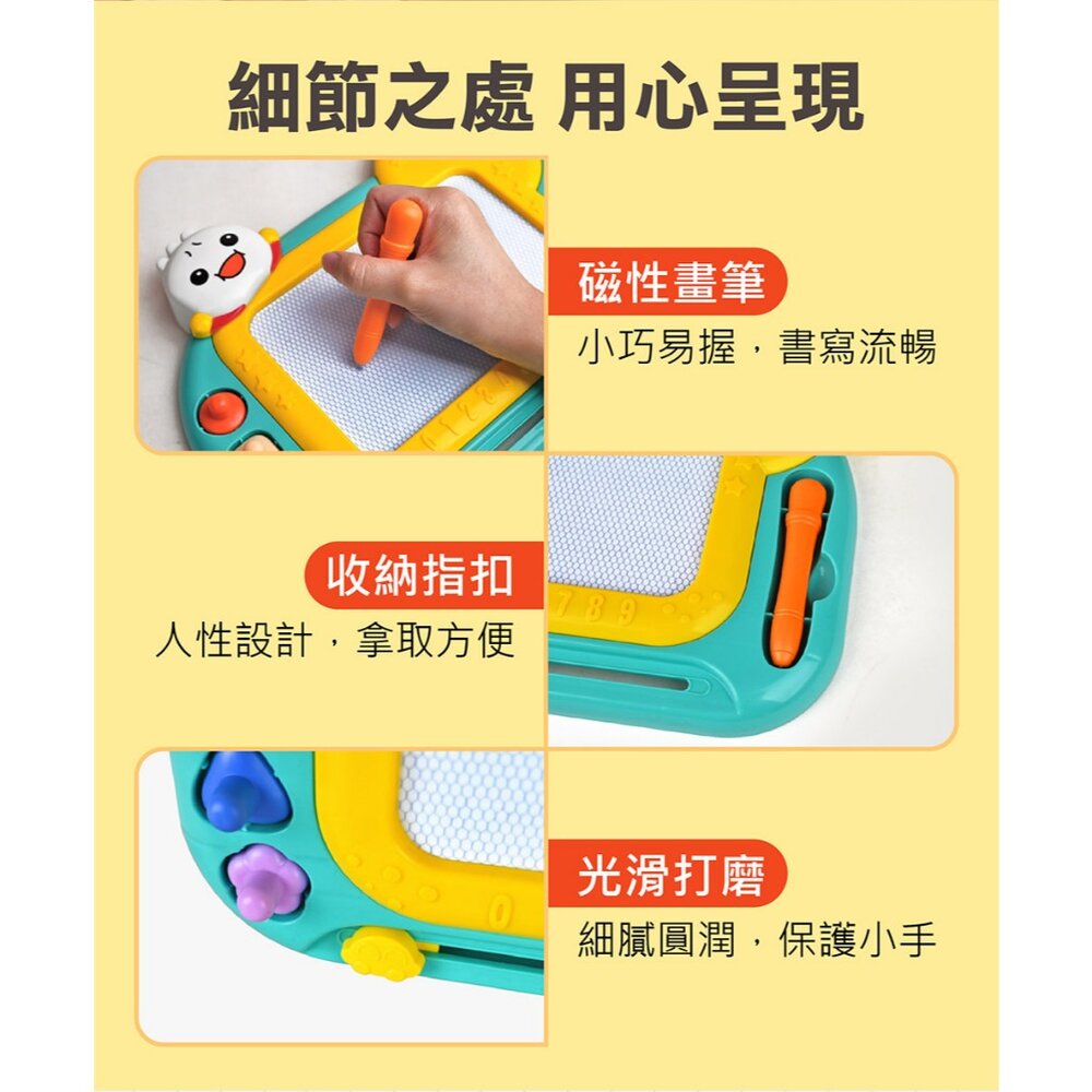 媽媽買 FOOD超人彩色隨身磁性畫板 風車寶貝 磁性畫板 N次寫 N次畫 激發無限的想像力與創造力-圖片-4