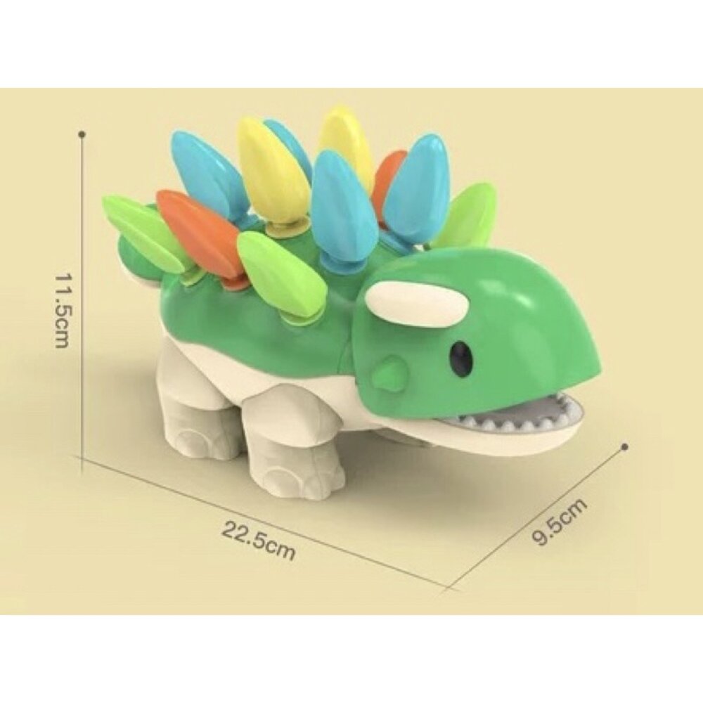 媽媽買 拼插玩具 益智拼插 拼插恐龍 甲龍插插樂 仙人掌插插樂 平衡仙人掌 益智玩具-圖片-4