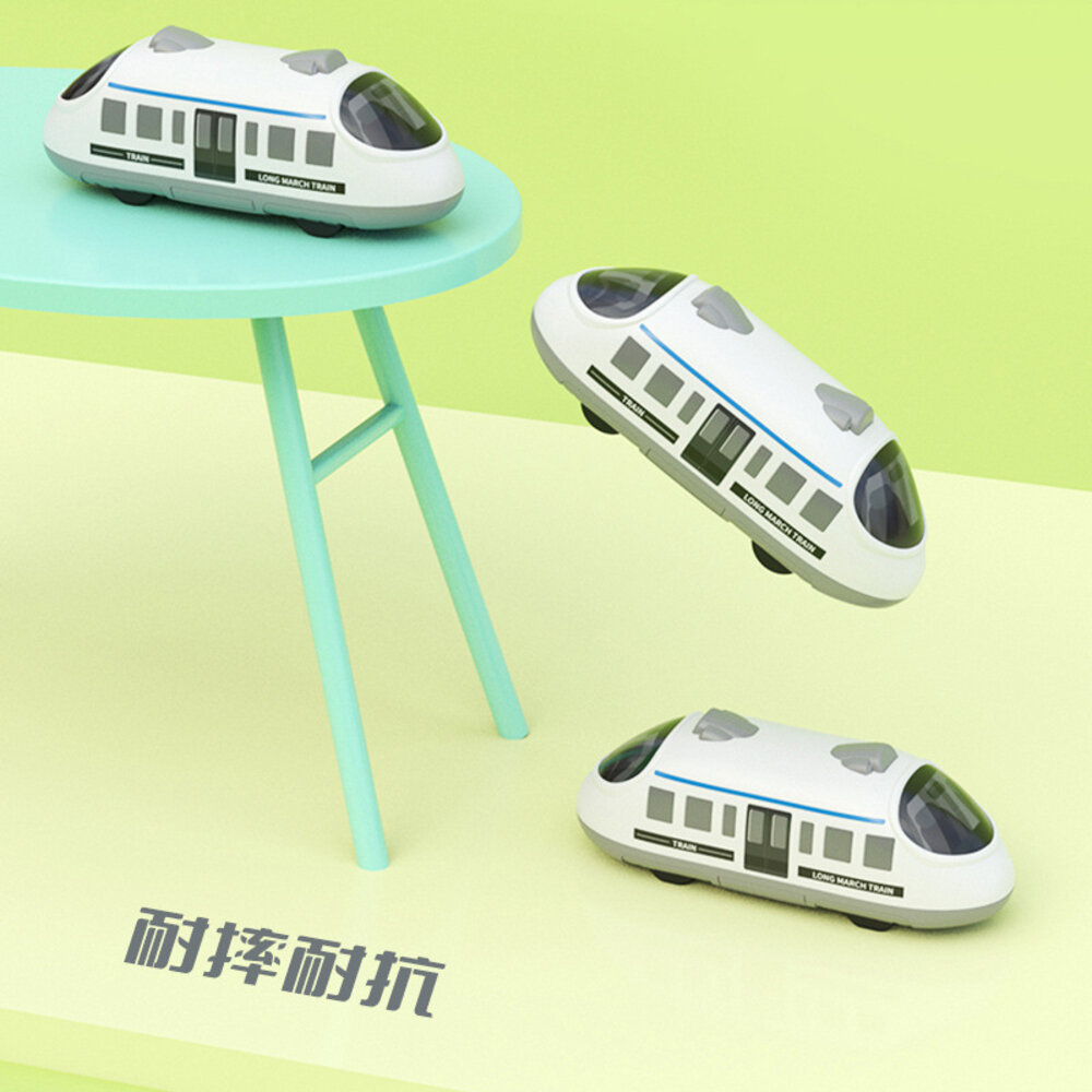 媽媽買 回力車 雙迴力 玩具車 小火車 火車玩具 小車車 小汽車 車 雙回力高鐵-圖片-3
