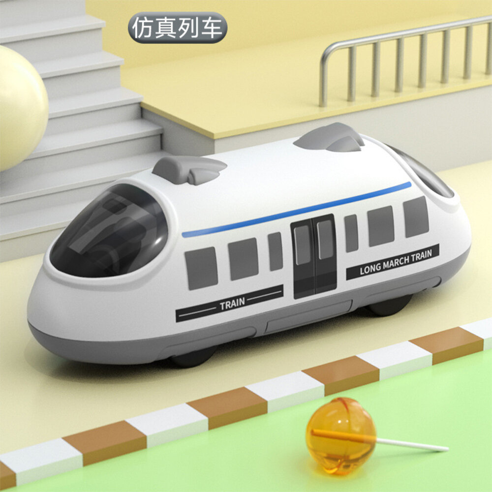 媽媽買 回力車 雙迴力 玩具車 小火車 火車玩具 小車車 小汽車 車 雙回力高鐵-圖片-5