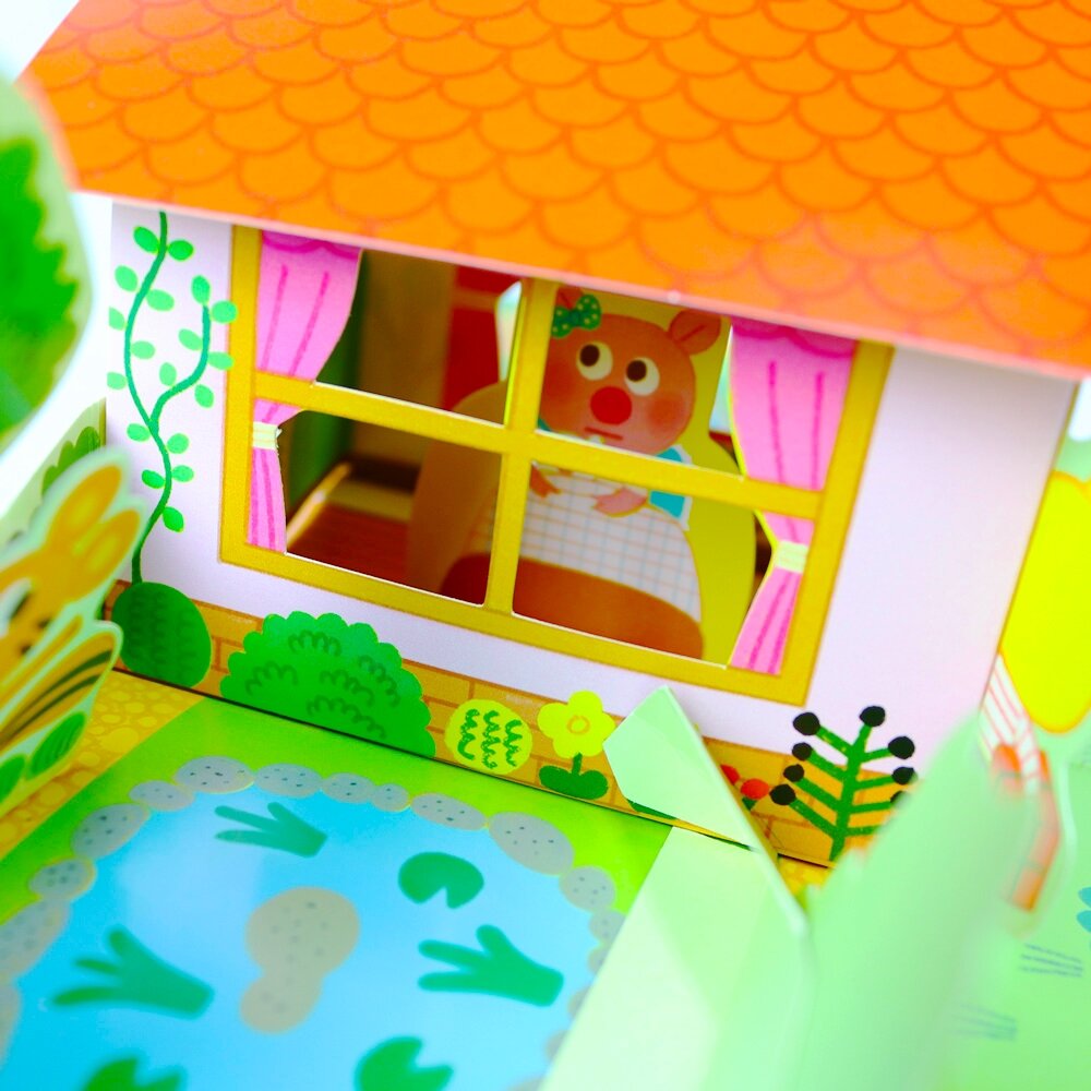 媽媽買 趣味認知立體書 華碩文化 單本 厚紙書 立體書 繪本-圖片-3