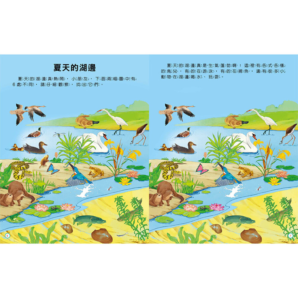 媽媽買 專注力腦力神奇遊戲書 風車寶貝 FOOD超人 視覺大挑戰 趣味找不同 邏輯超能力 遊戲書 全腦大開發-圖片-1