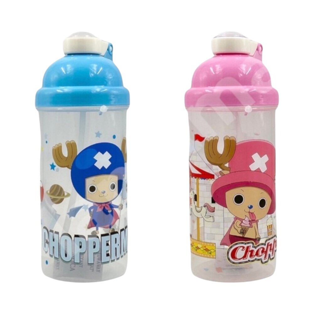 媽媽買 波力 汪汪隊 KT 史努比 角落小夥伴 角落生物 粉紅豬小妹 佩佩豬 水壺 彈蓋 吸管水壺 500ml 附背帶-圖片-4