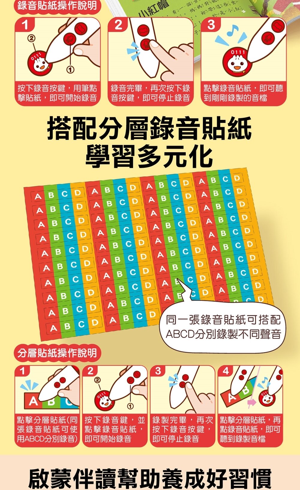 媽媽買 多重點讀 知識圖鑑百科52件組 風車寶貝 FOOD超人 點讀筆 知識百科-圖片-11