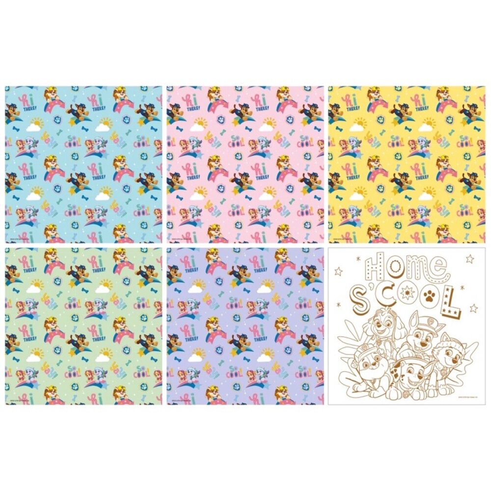 媽媽買 汪汪隊立大功 彩色摺紙 色紙-圖片-3