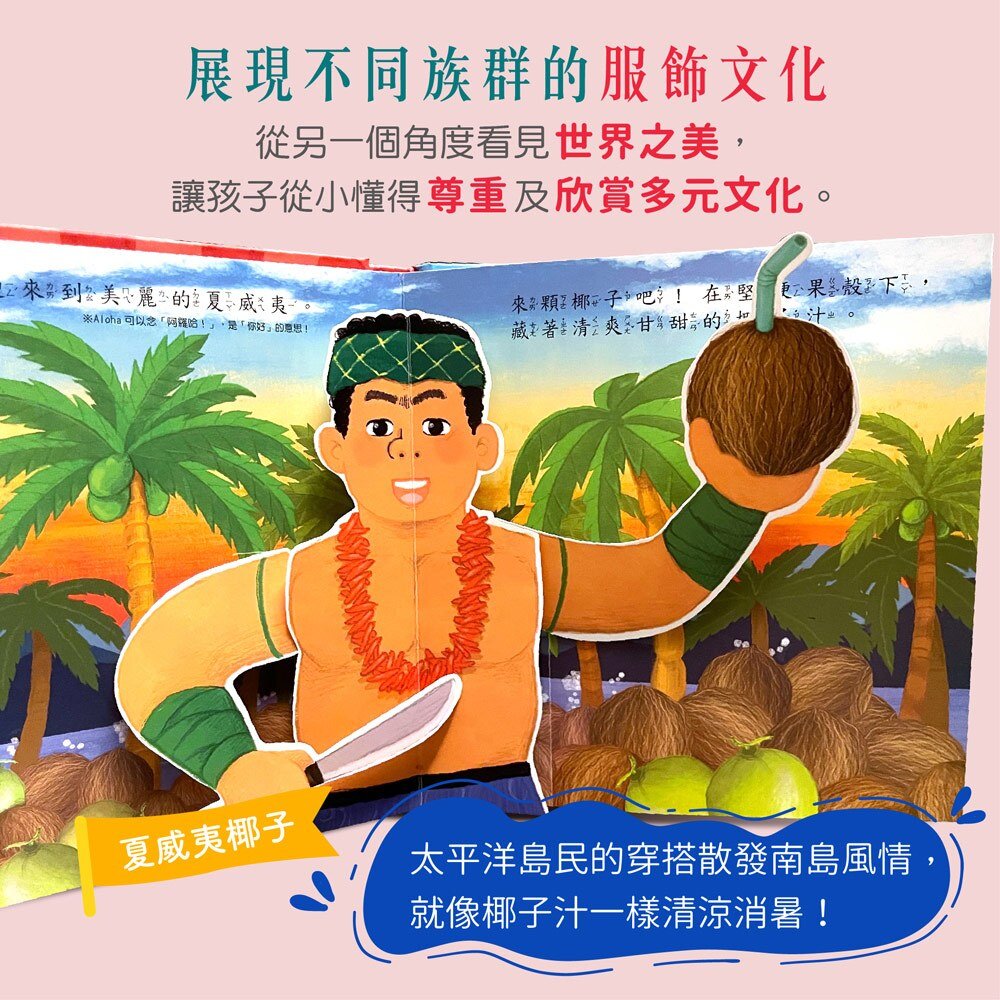 媽媽買 出發!一起環遊世界 華碩文化 遊戲書 繪本 立體書 厚紙書 童書-圖片-6